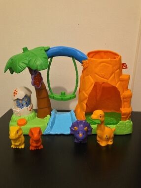 Little People Dinosaur Village Playset